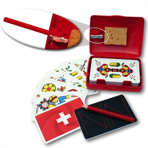 Swiss Jassbox with GERMAN Cards Deck